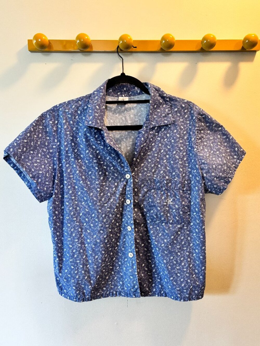 Calvin Klein Button-Up Top